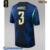 Fotballdrakt Herre Brasil Gabriel Magalhaes #3 Bortedrakt VM 2026 Kortermet